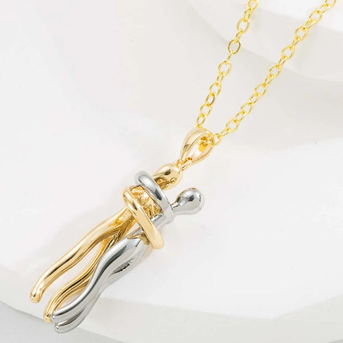 Collar Pareja Forever - Abrazo Eterno